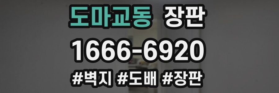 도마교동 장판