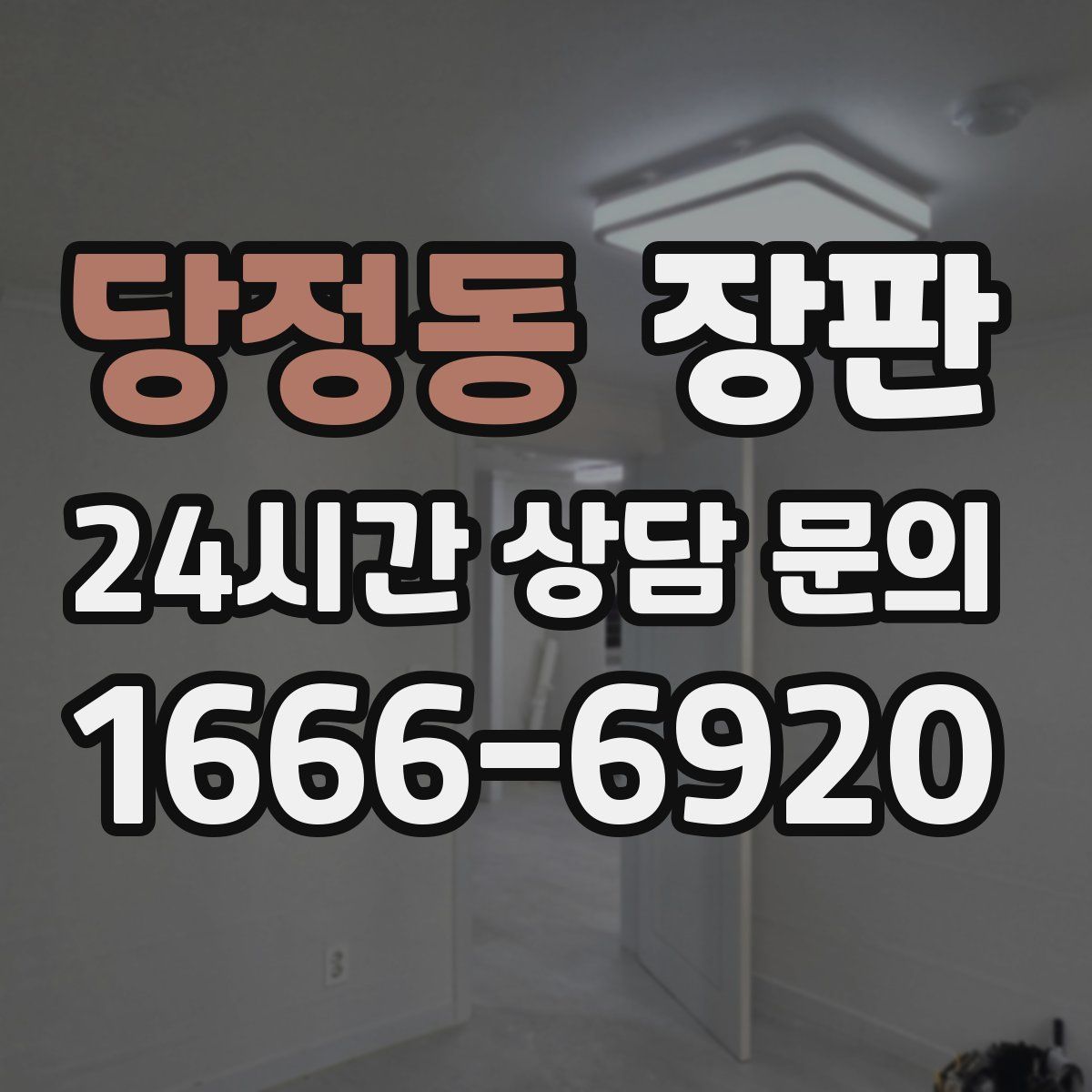 당정동 장판