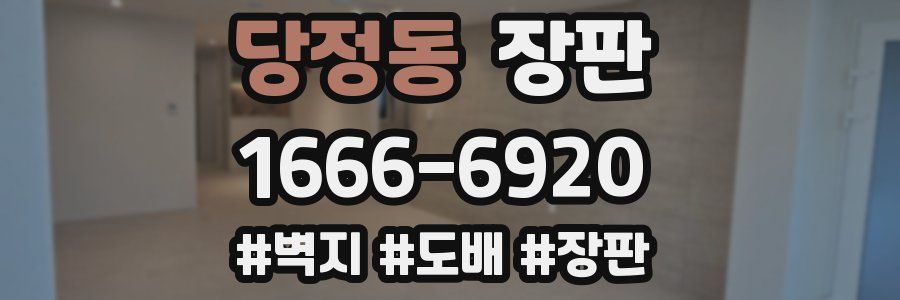 당정동 장판
