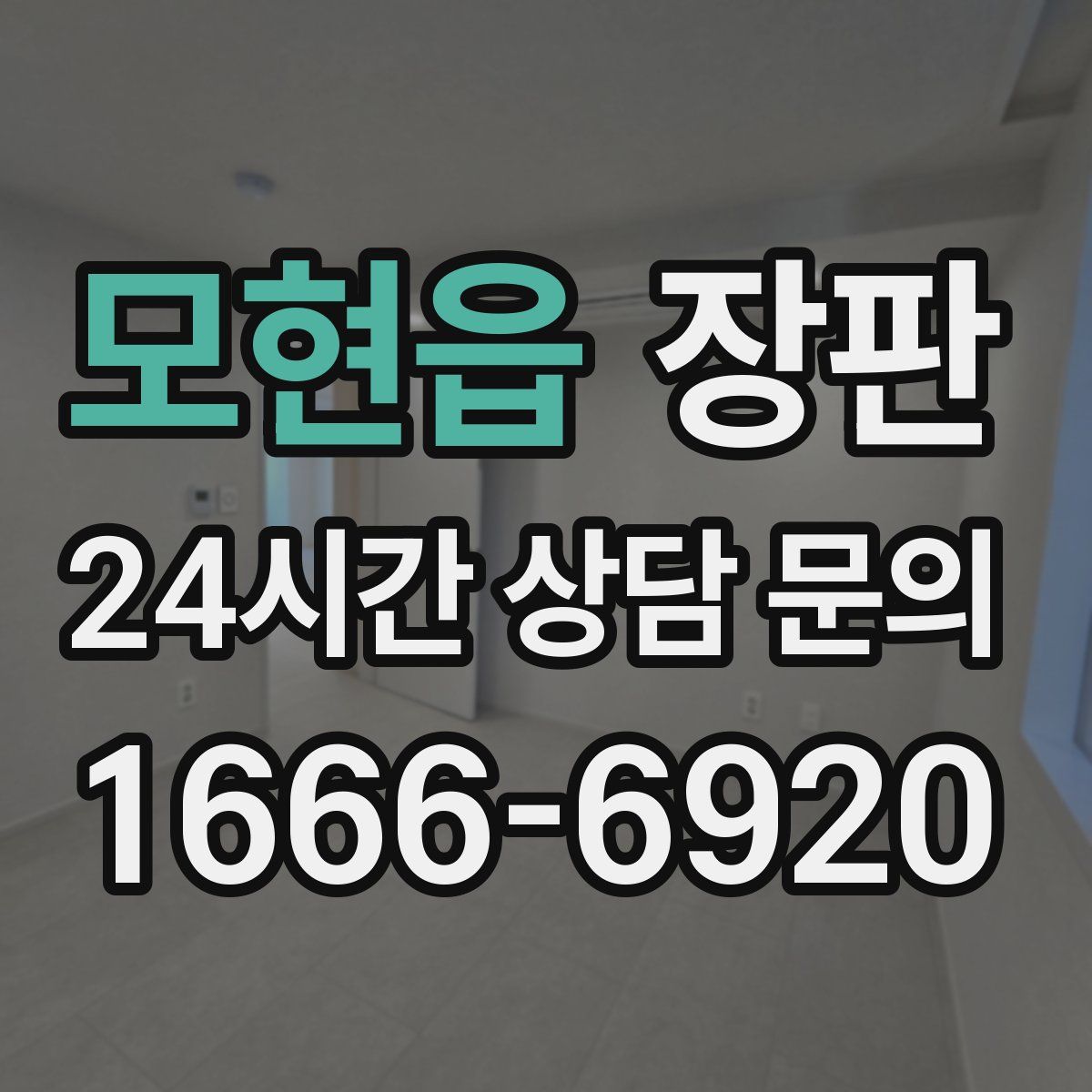 모현읍 장판