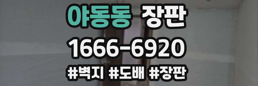 야동동 장판