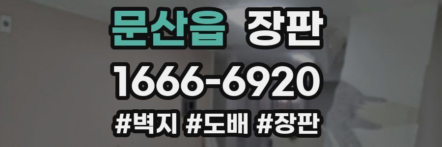 문산읍 장판
