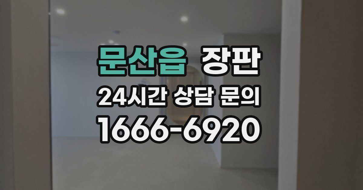문산읍 장판