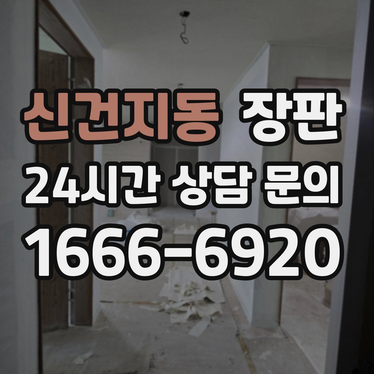 신건지동 장판