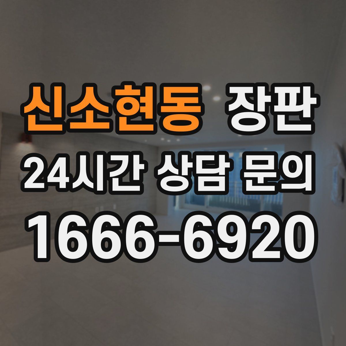 신소현동 장판