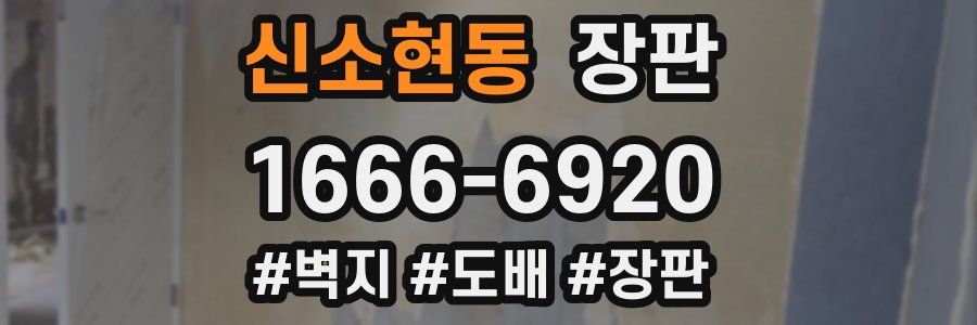 신소현동 장판