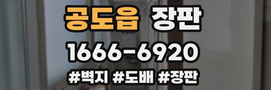 공도읍 장판
