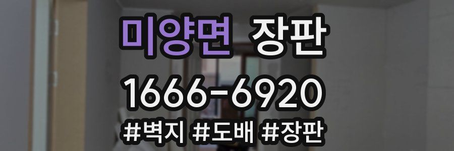 미양면 장판