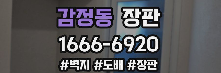 감정동 장판
