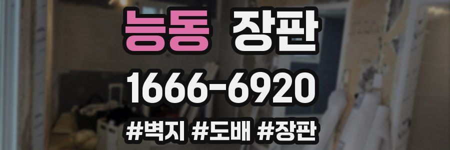 능동 장판