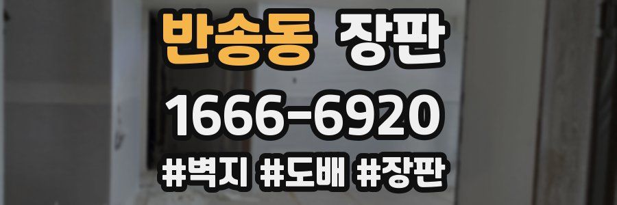 반송동 장판