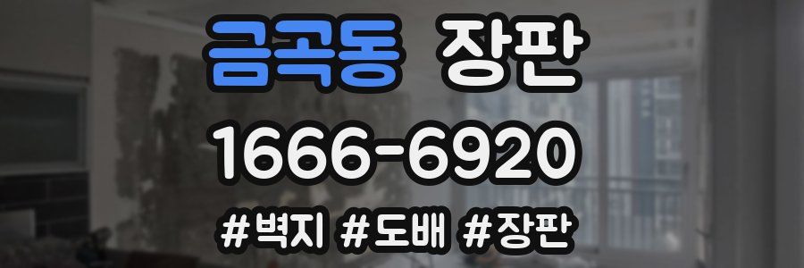 금곡동 장판