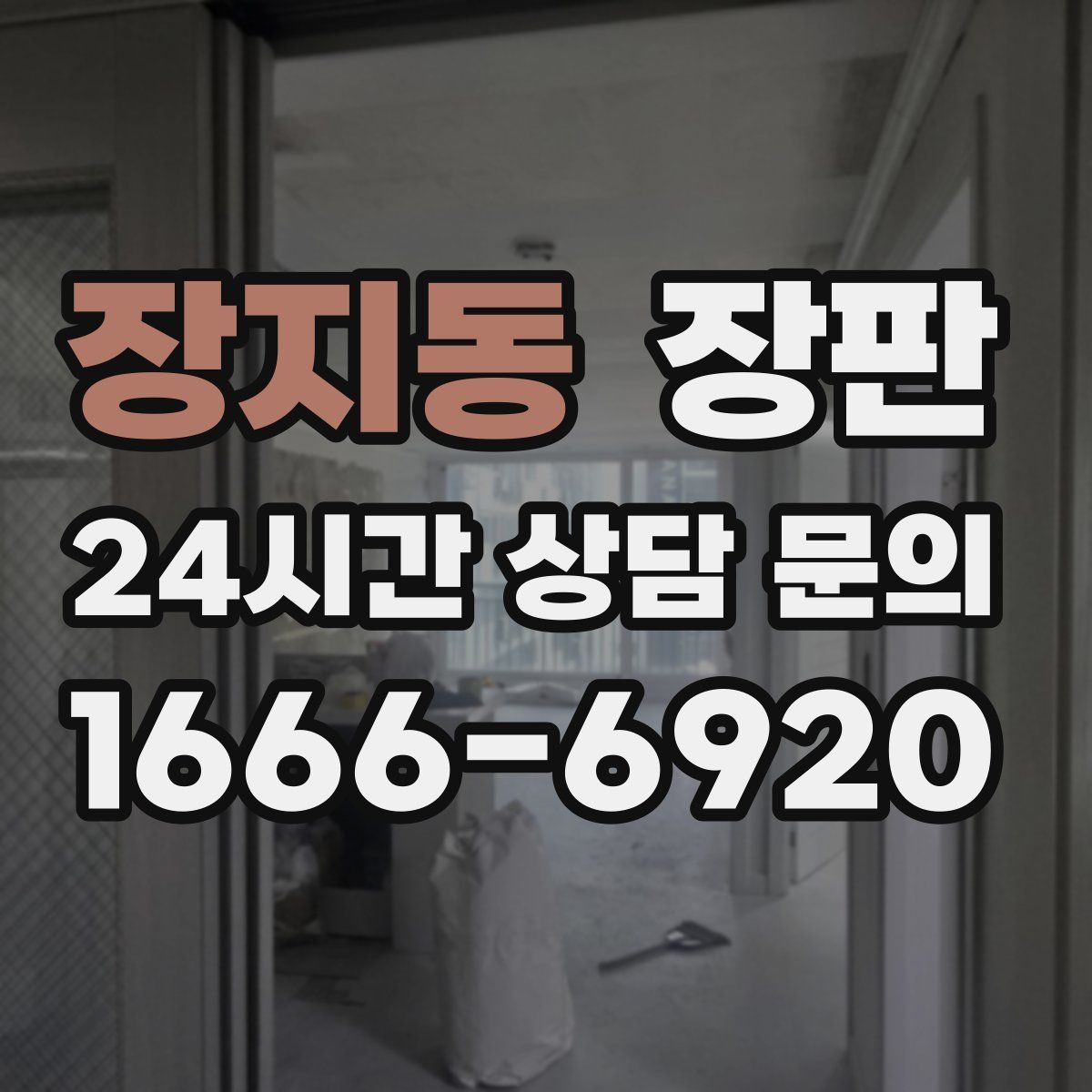 장지동 장판