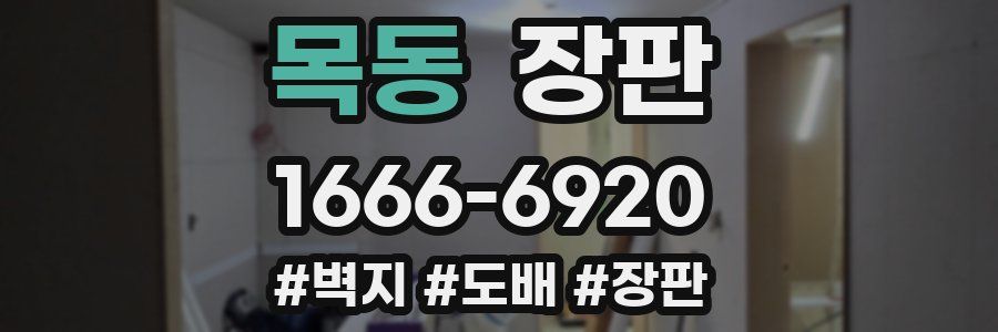 목동 장판