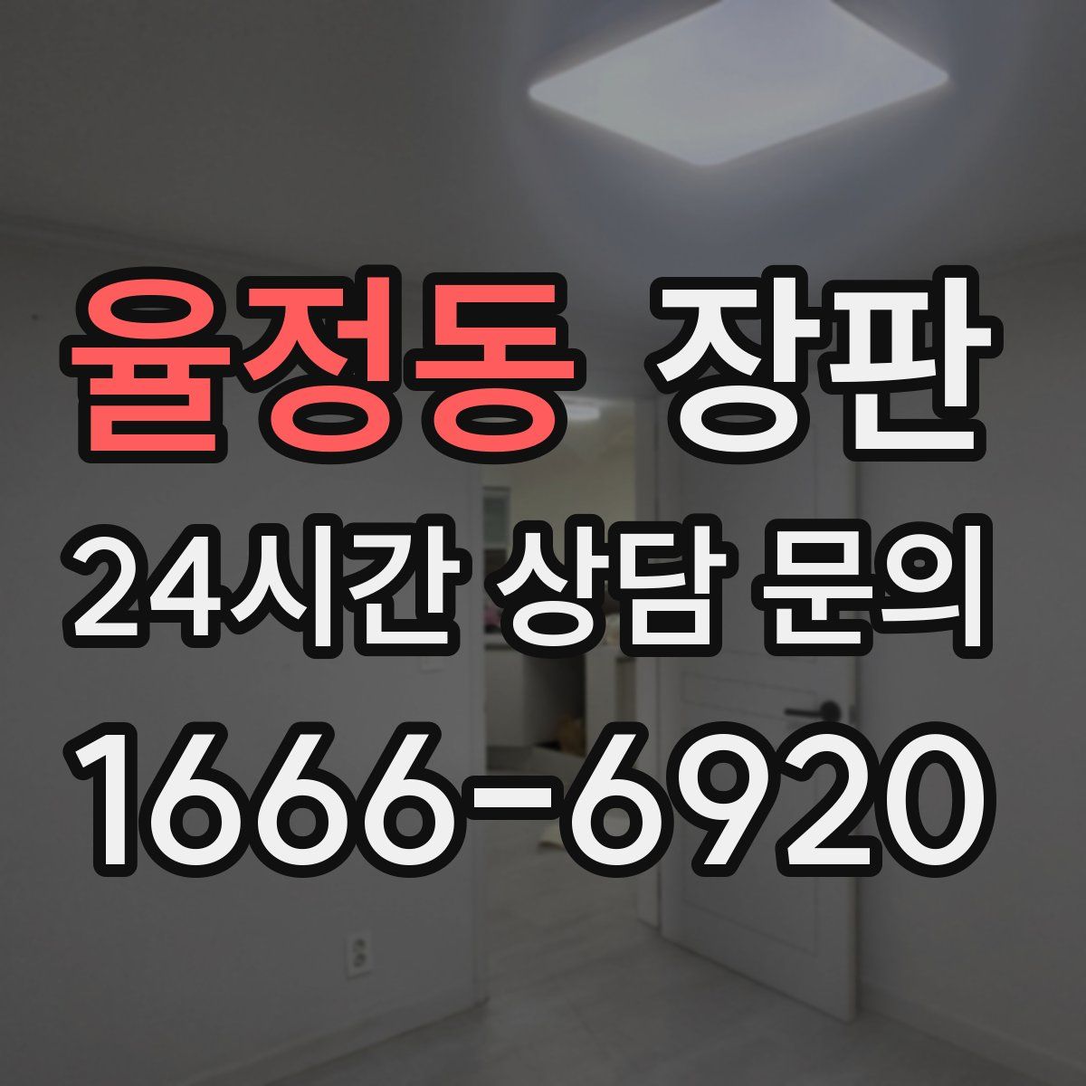 율정동 장판