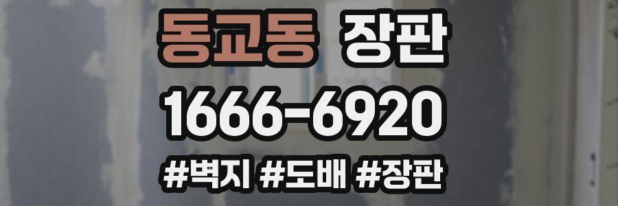 동교동 장판