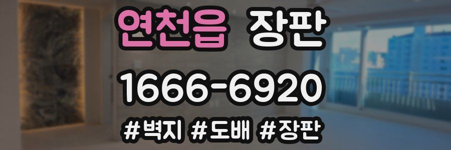 연천읍 장판