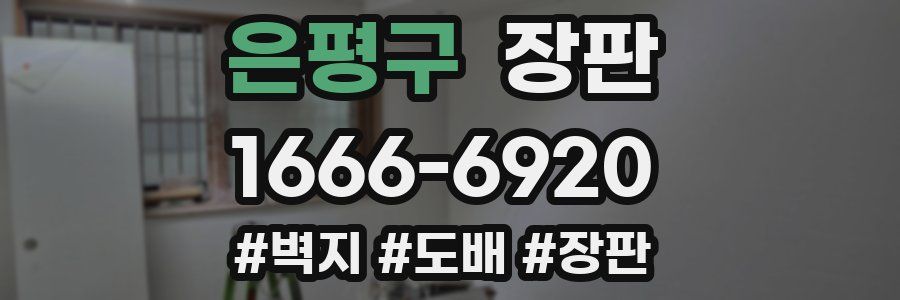 은평구 장판