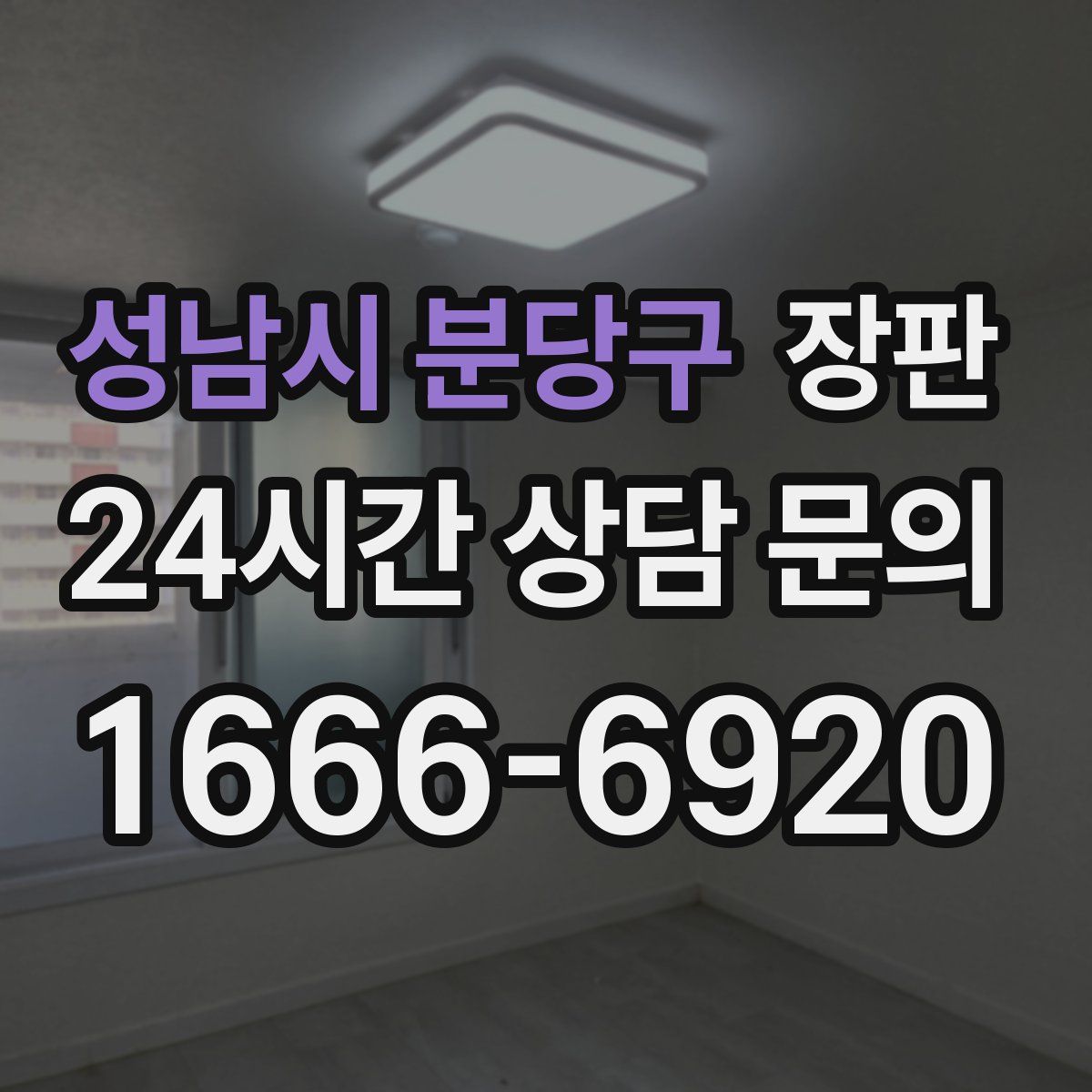 성남시 분당구 장판