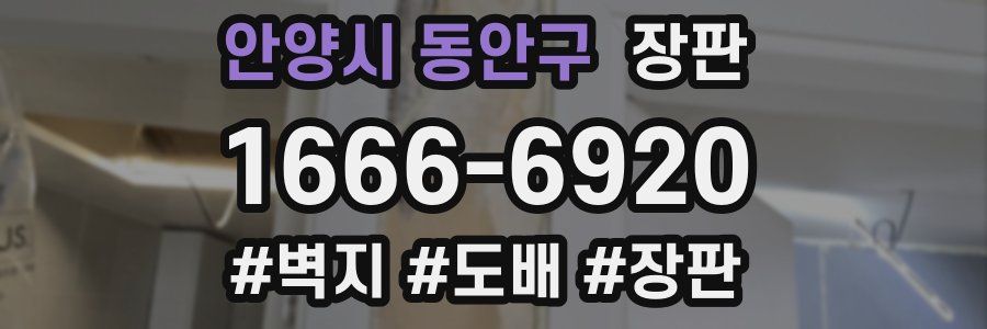 안양시 동안구 장판
