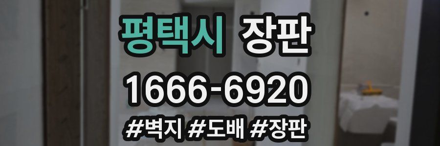 평택시 장판
