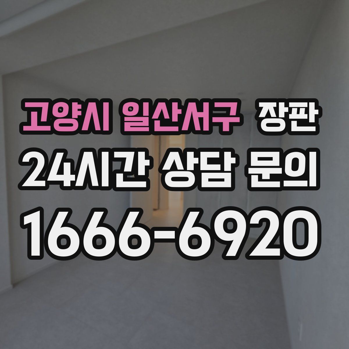 고양시 일산서구 장판