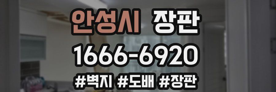 안성시 장판