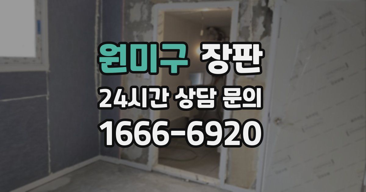 원미구 장판