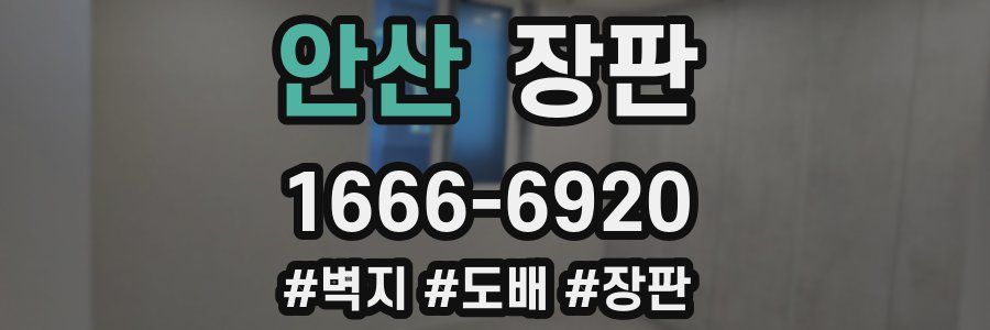 안산 장판