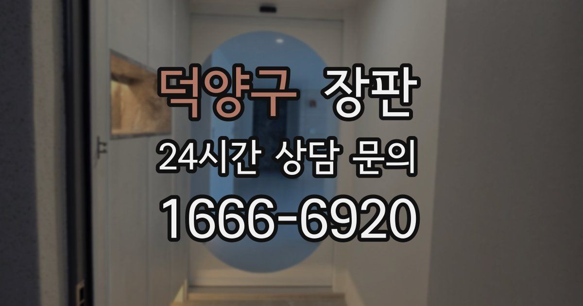 덕양구 장판