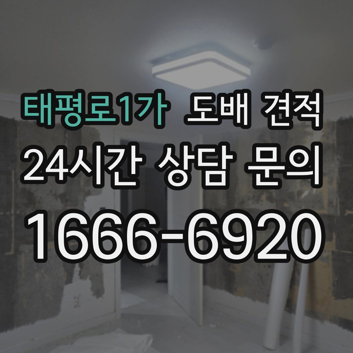 태평로1가 도배 견적