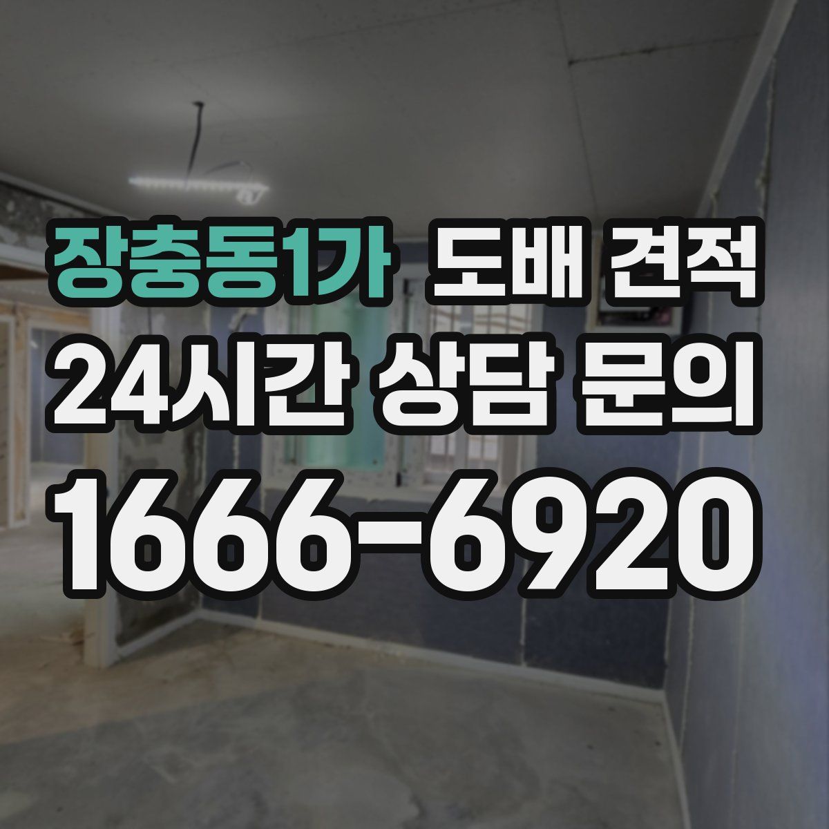 장충동1가 도배 견적