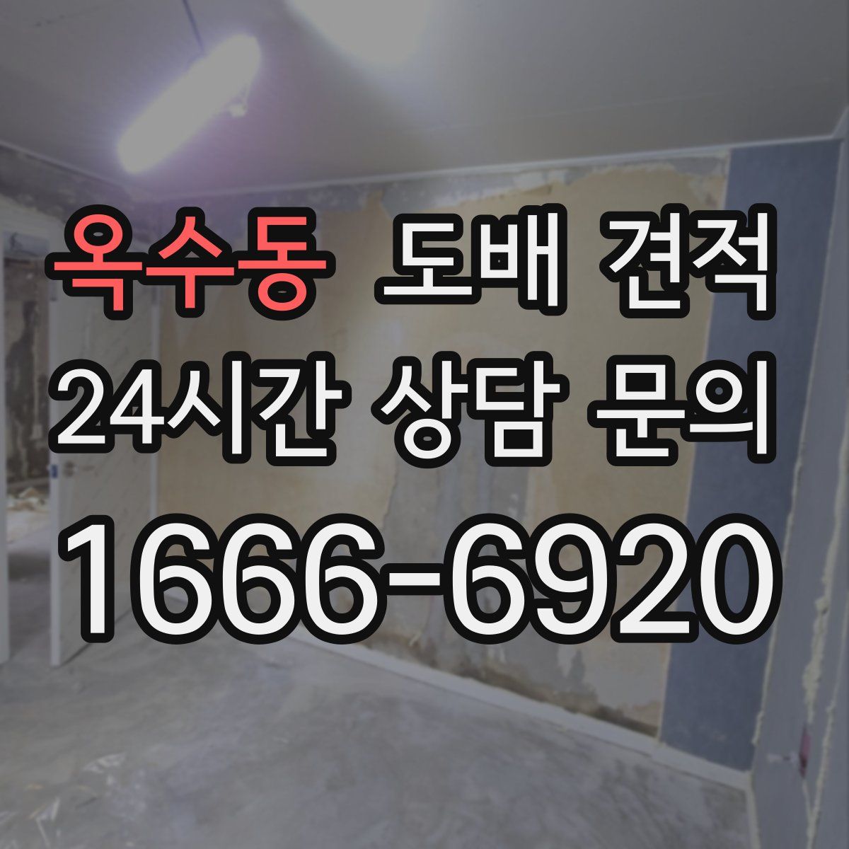 옥수동 도배 견적