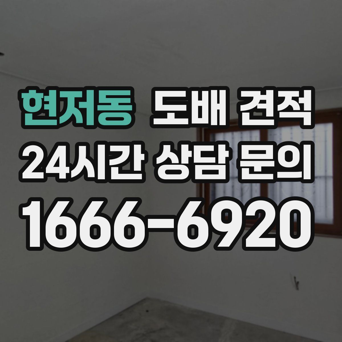 현저동 도배 견적