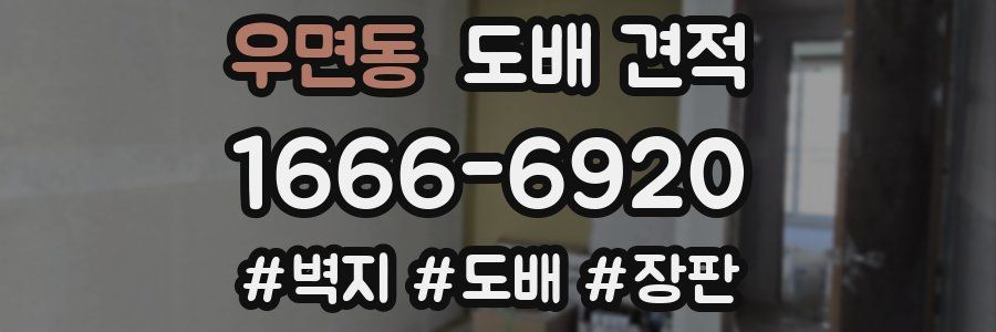 우면동 도배 견적