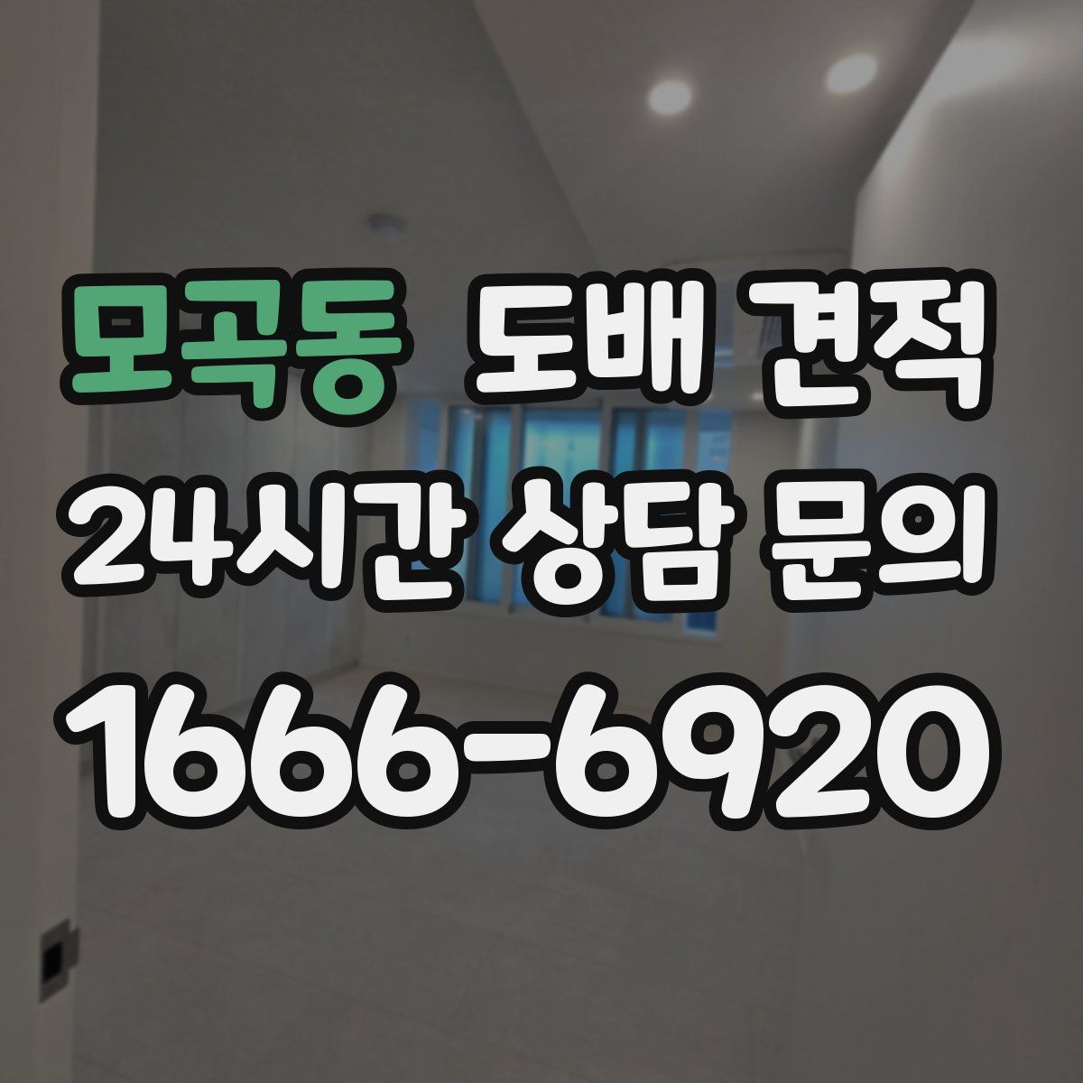 모곡동 도배 견적