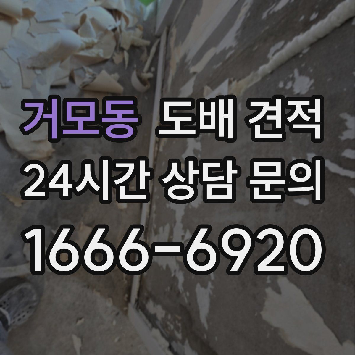 거모동 도배 견적