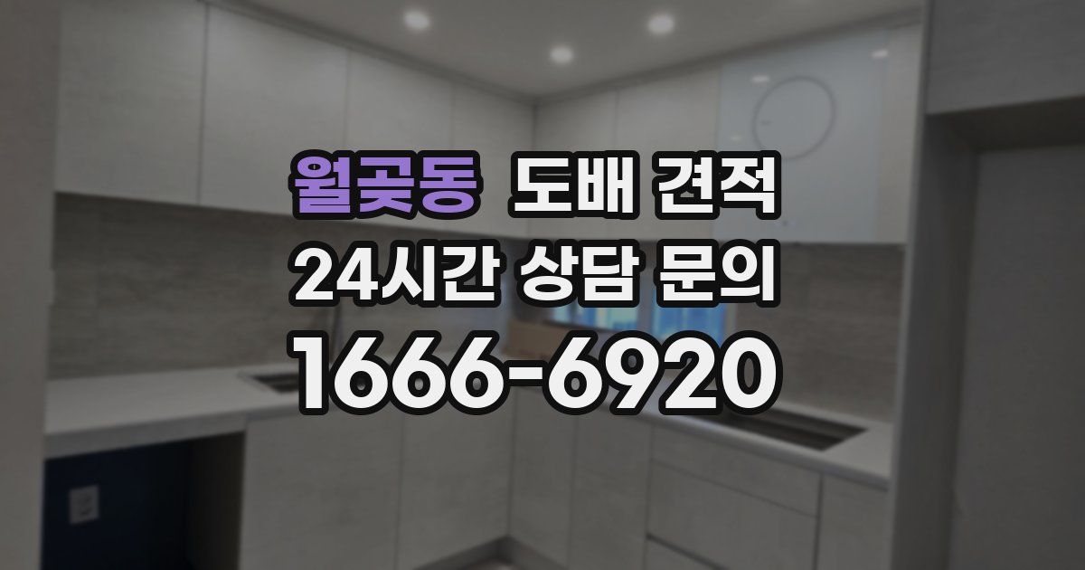 월곶동 도배 견적