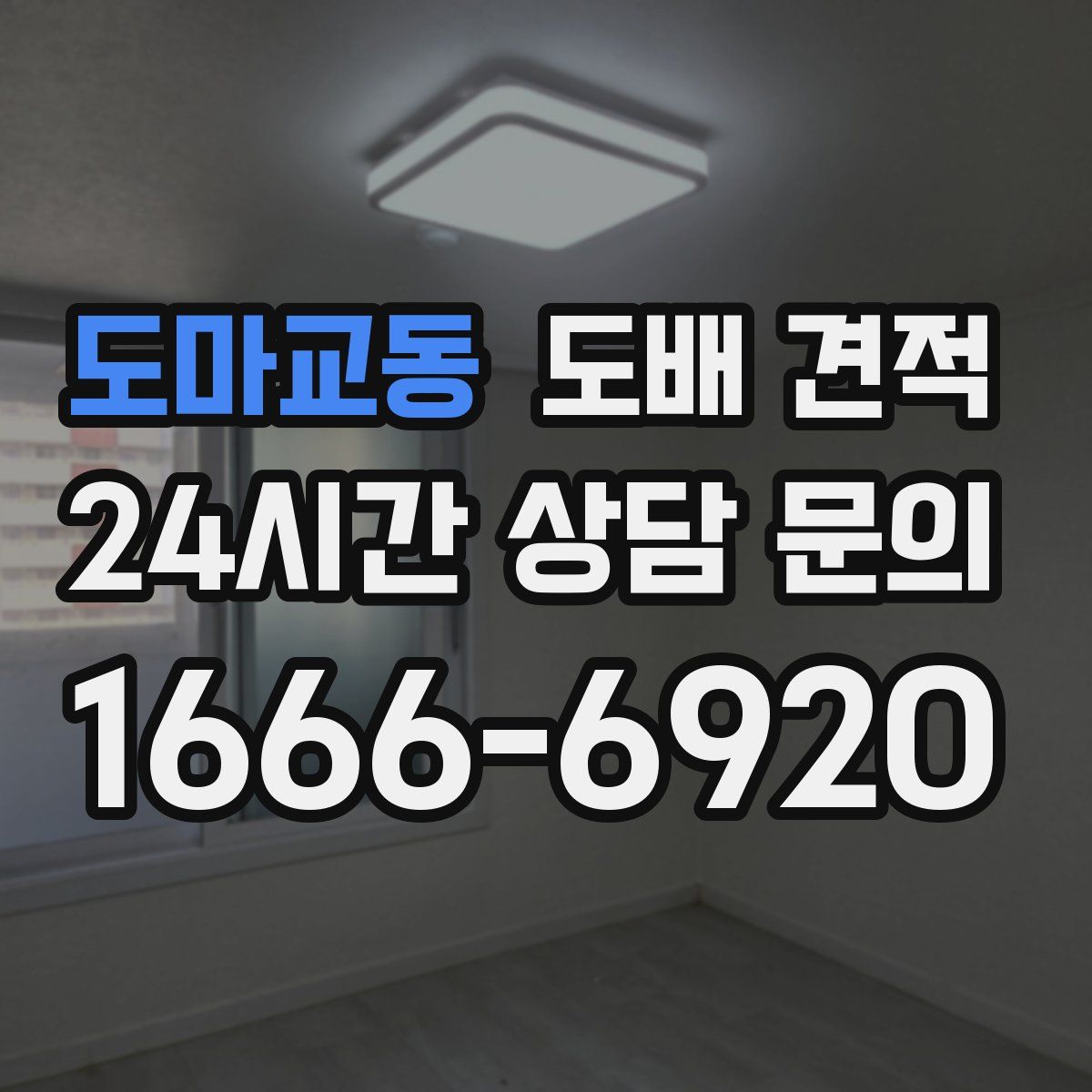 도마교동 도배 견적