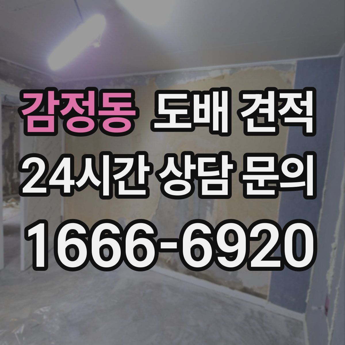 감정동 도배 견적