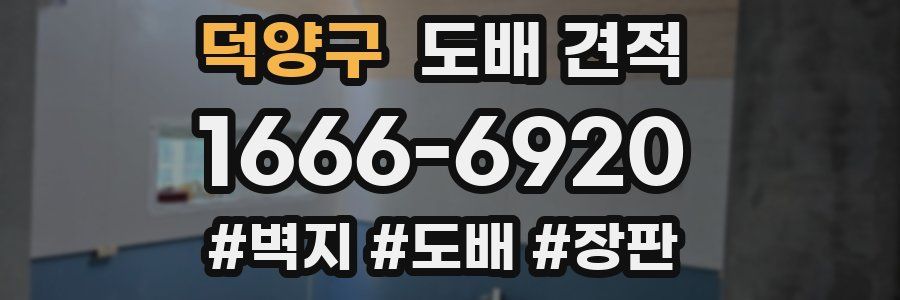덕양구 도배 견적