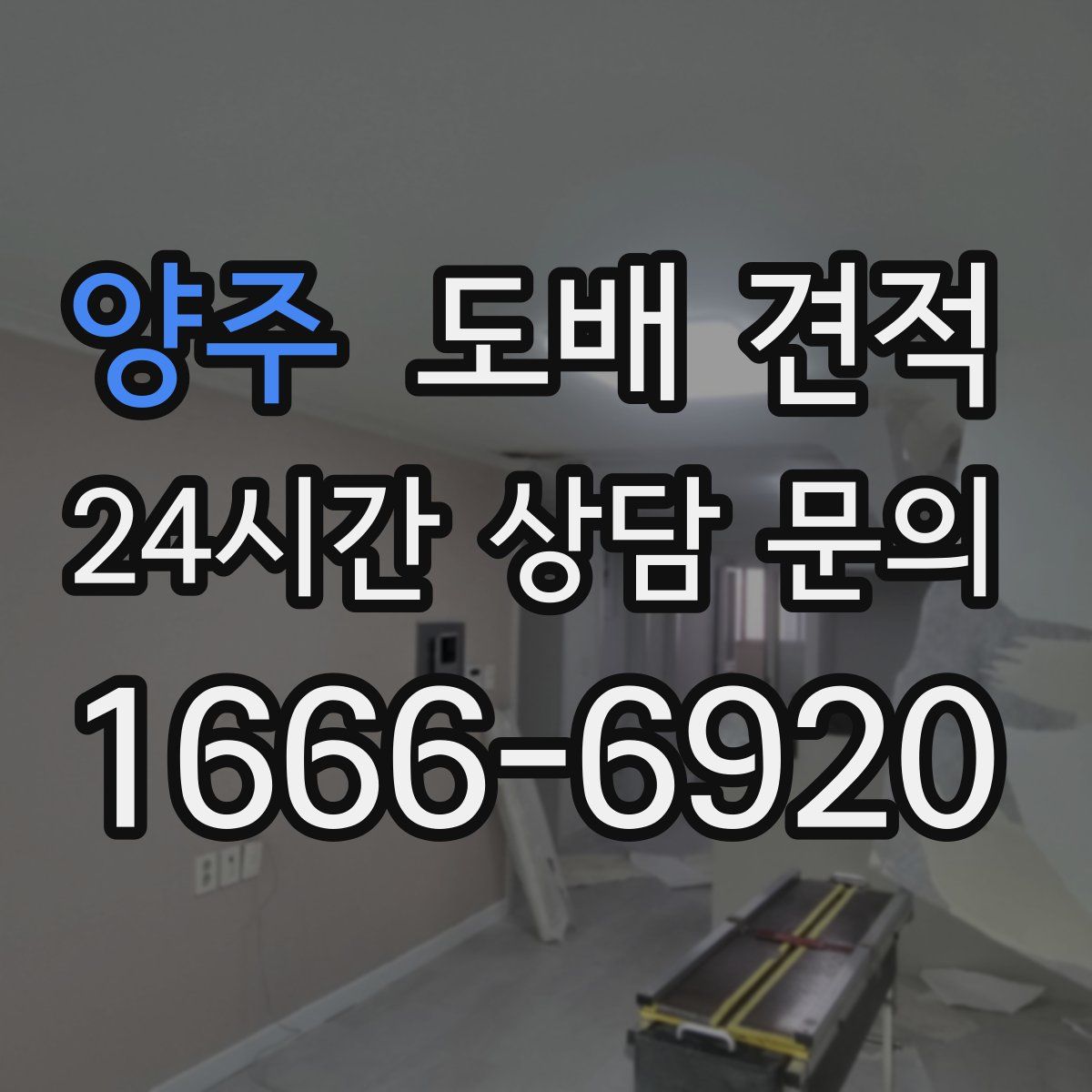 양주 도배 견적