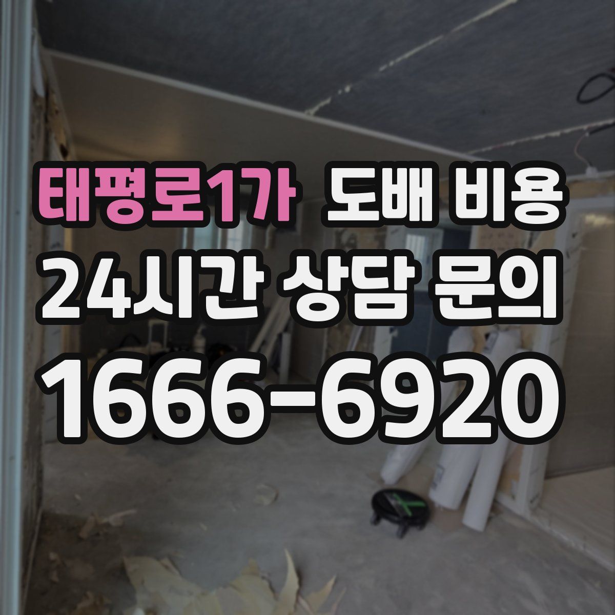 태평로1가 도배 비용