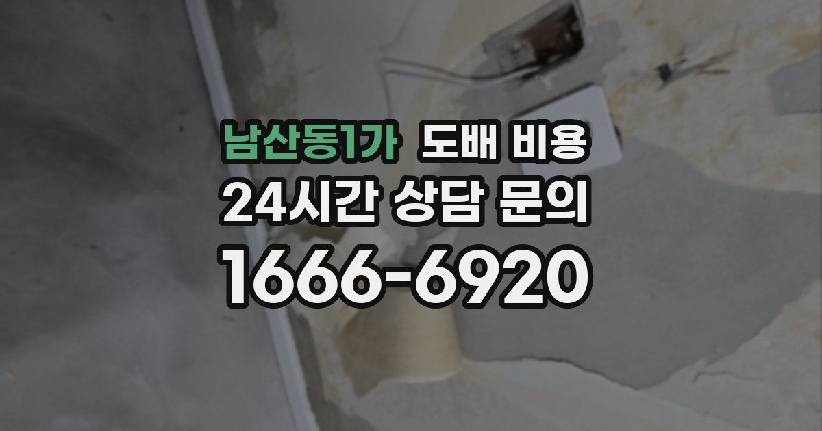 남산동1가 도배 비용