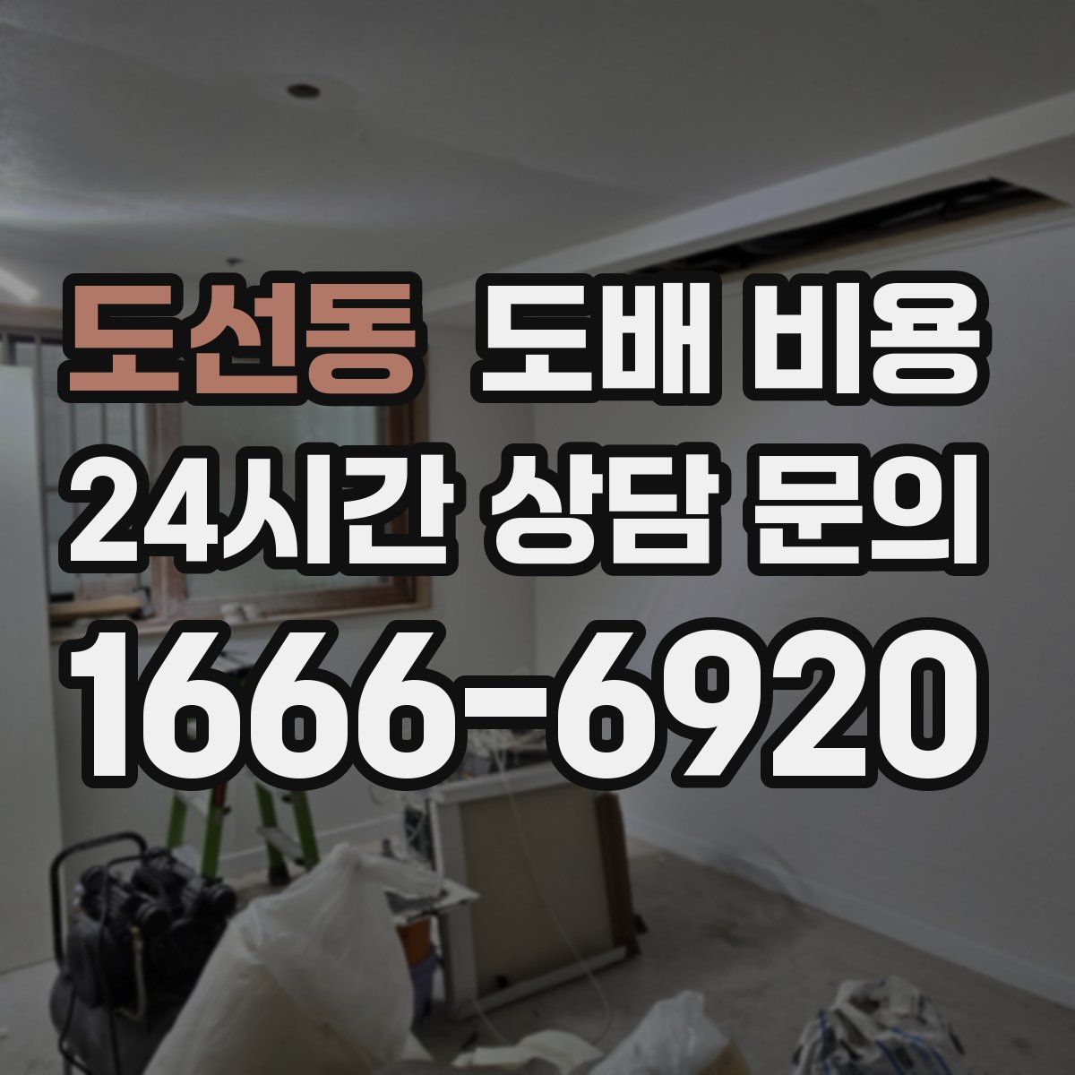 도선동 도배 비용