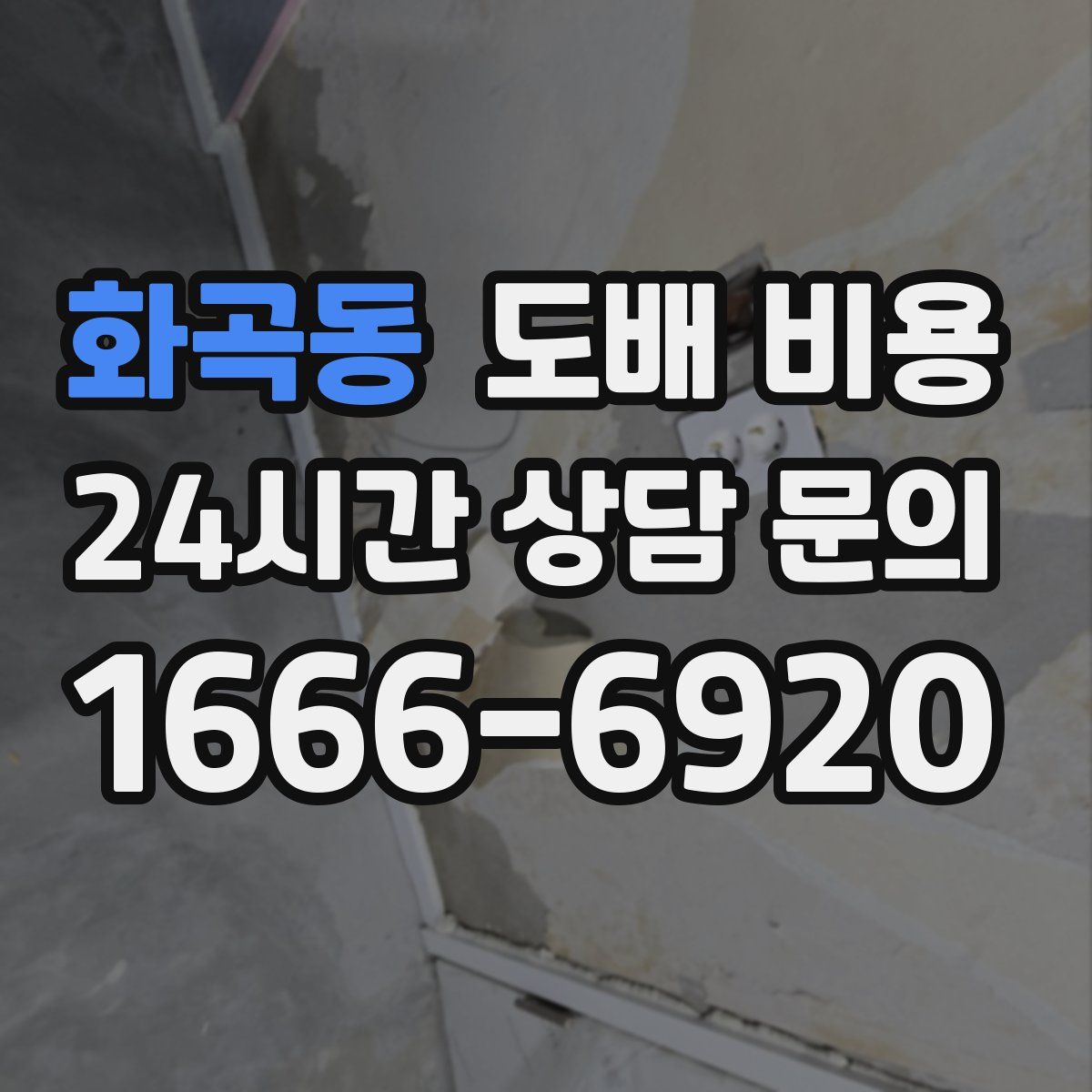 화곡동 도배 비용