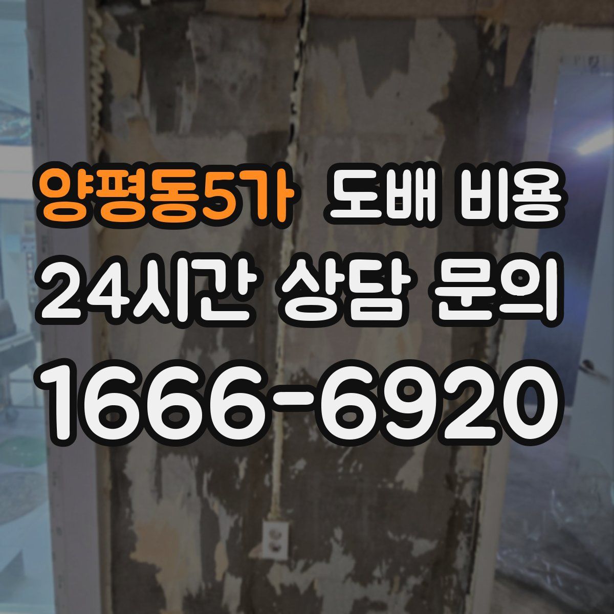양평동5가 도배 비용