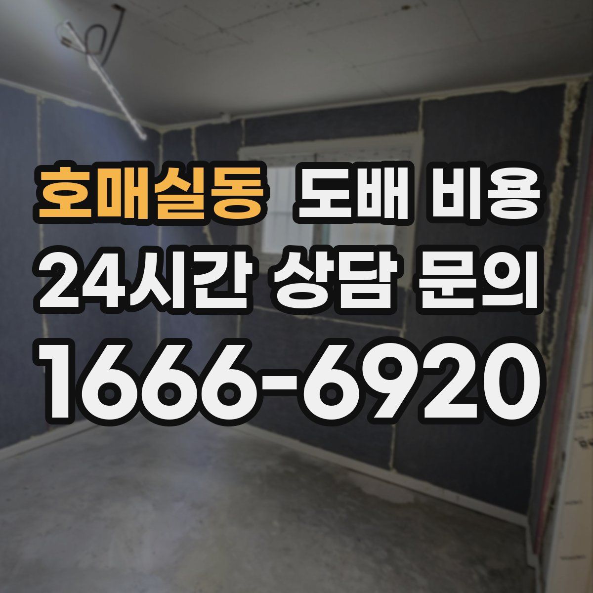 호매실동 도배 비용