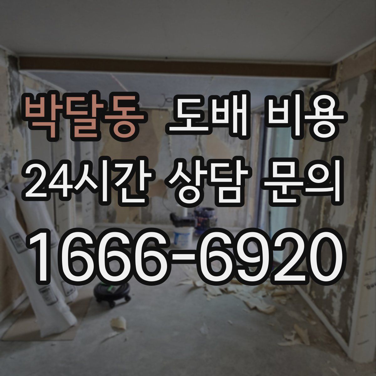 박달동 도배 비용