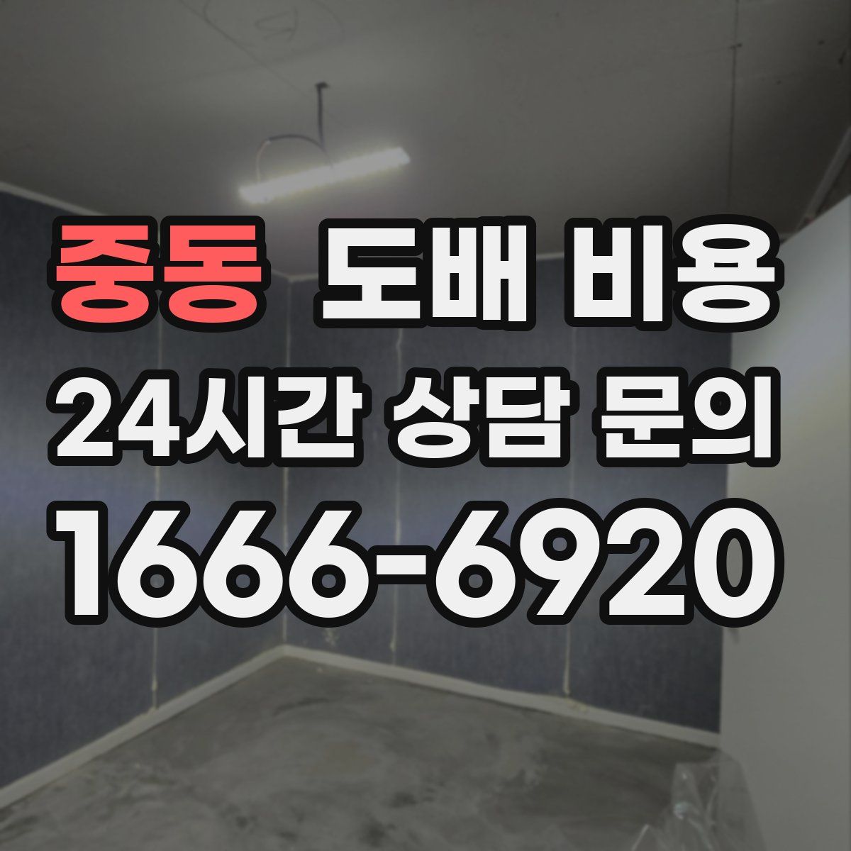 중동 도배 비용